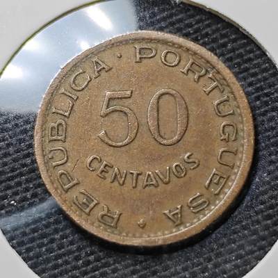 KK钱币收藏小铺 第305期 2月预留时间 周末发货 - 1961葡属安哥拉50分