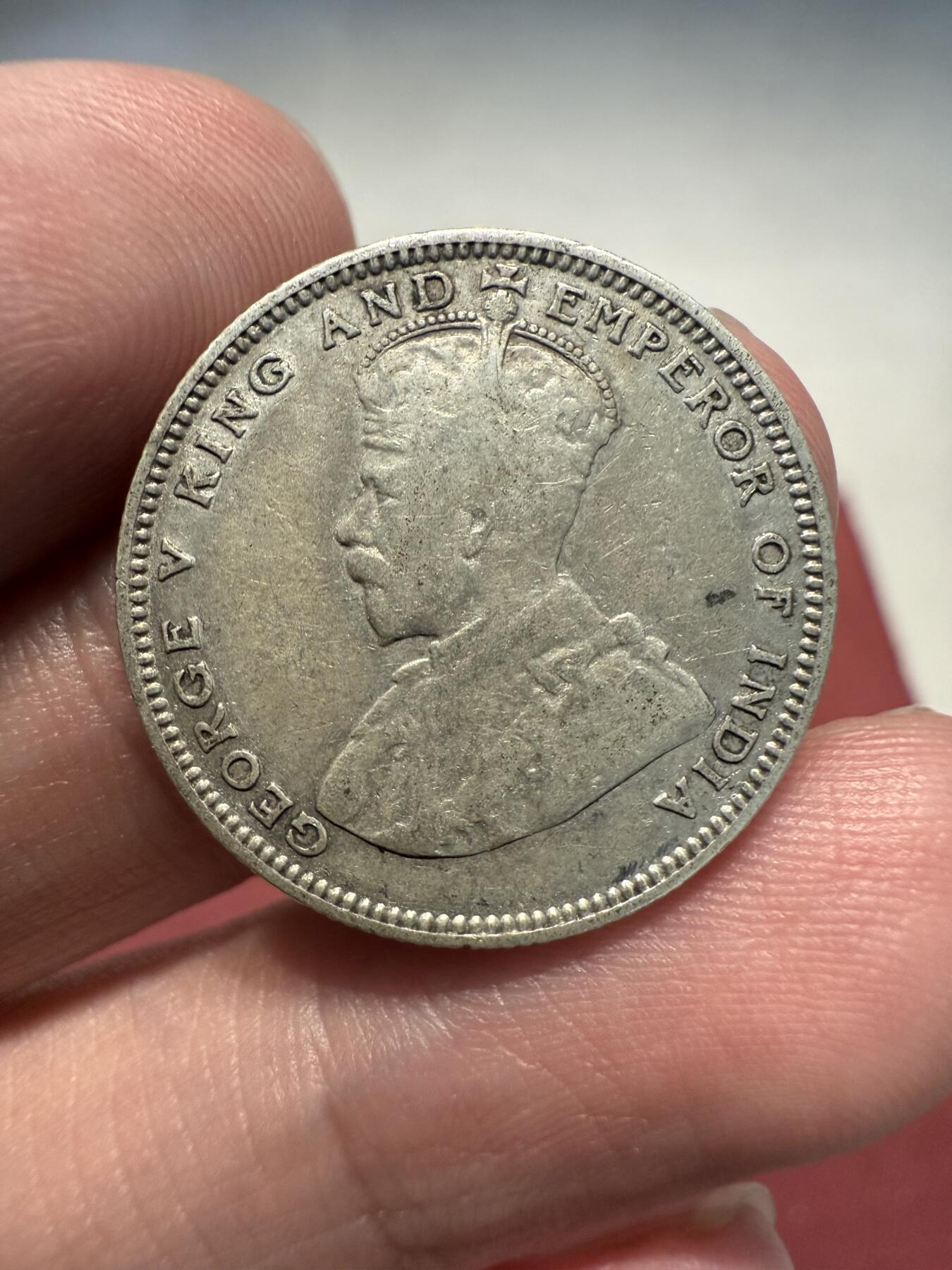 南宋泉阁俄币 外币 国币 专场第十三期【送拍无额外佣金】 英国 1926年 乔治五世 英属海峡20分银币 通货好品