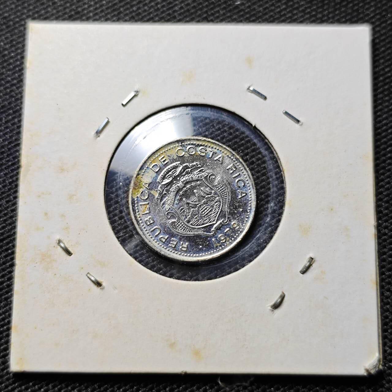 KK钱币收藏小铺 第305期 2月预留时间 周末发货 1979哥斯达黎加 10分