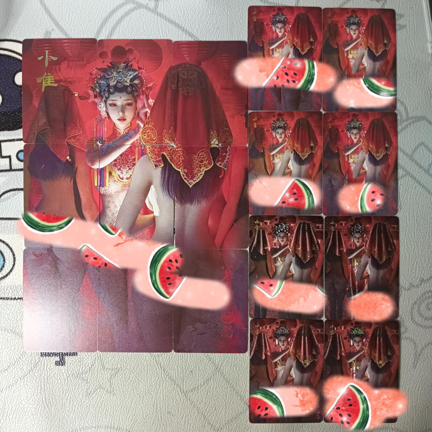 花开卡拍第28期（品控勿拍!!!收拍品，不寄存，运费5元，自制卡难免瑕疵，可能存在轻微撞角爆边等出厂瑕疵，品控介意勿拍！）