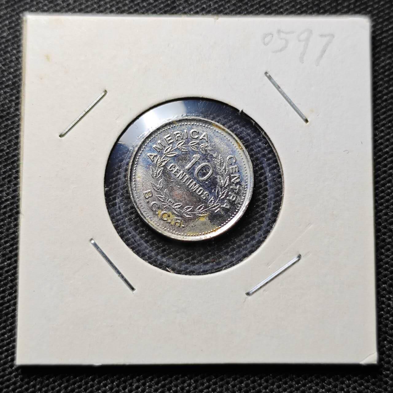 KK钱币收藏小铺 第305期 2月预留时间 周末发货 1979哥斯达黎加 10分