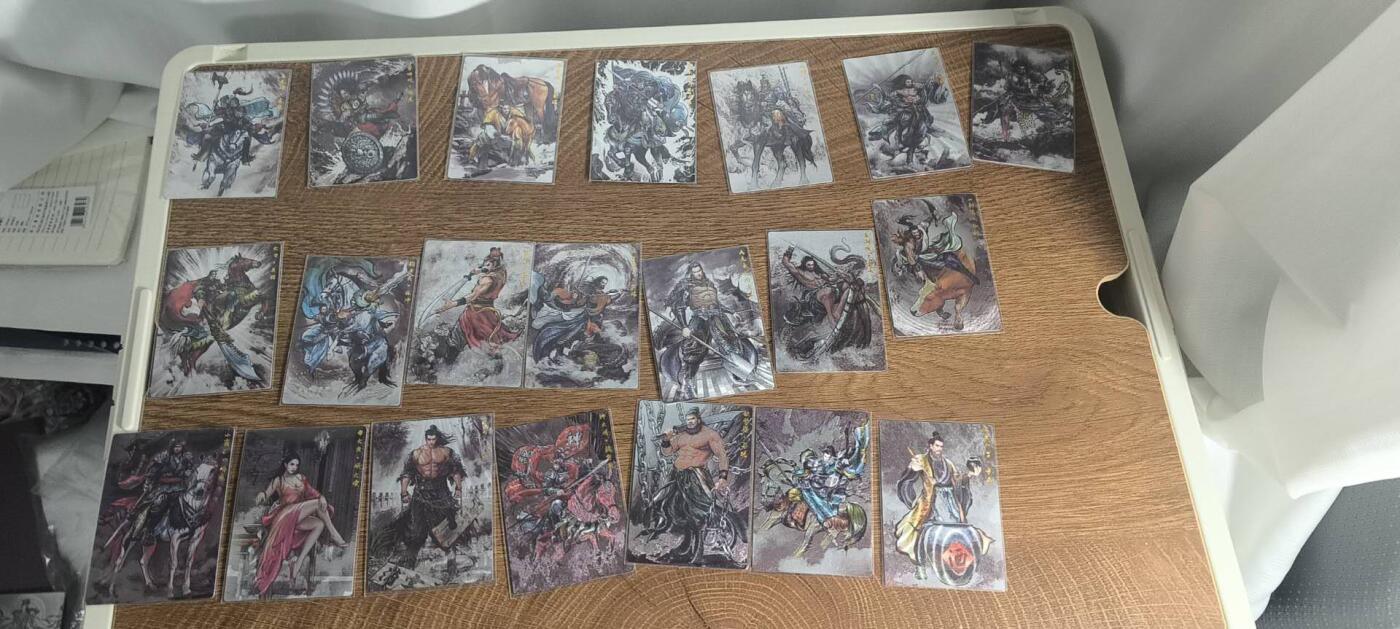 夜之极第二十二期 （6月28日周六晚10点截拍，欢迎竞拍） 卡德曼 张建东水浒 水墨无编粗闪 21张