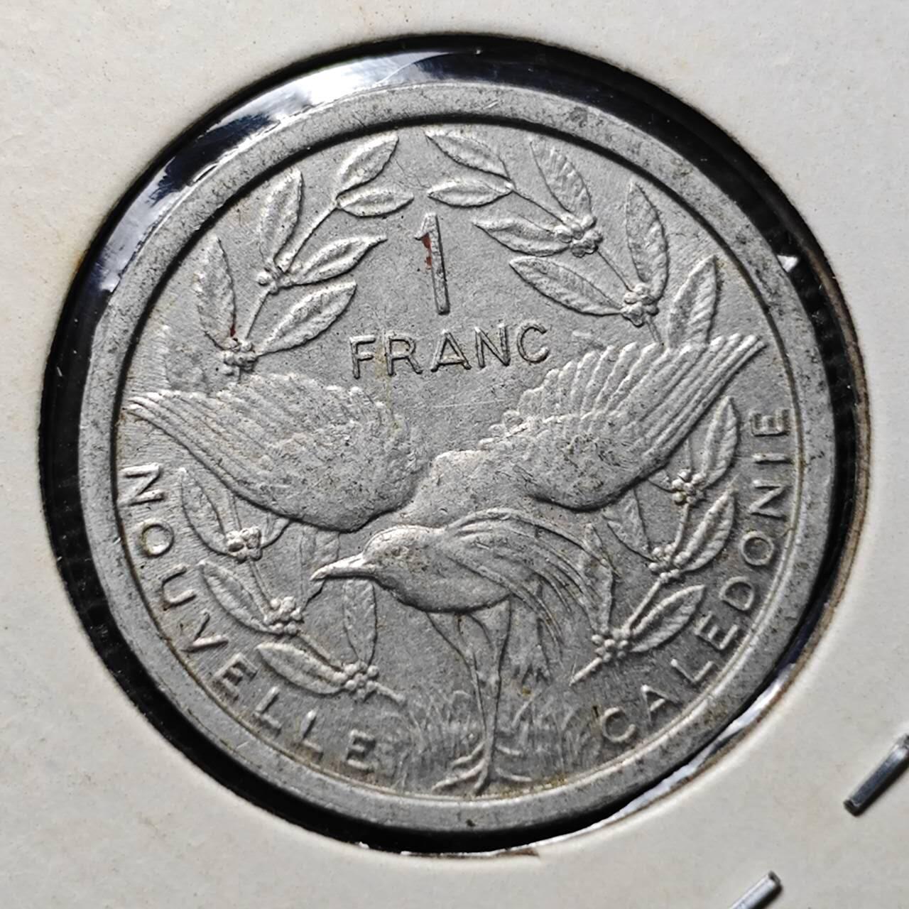 KK钱币收藏小铺 第305期 2月预留时间 周末发货 法属波利尼西亚1法郎