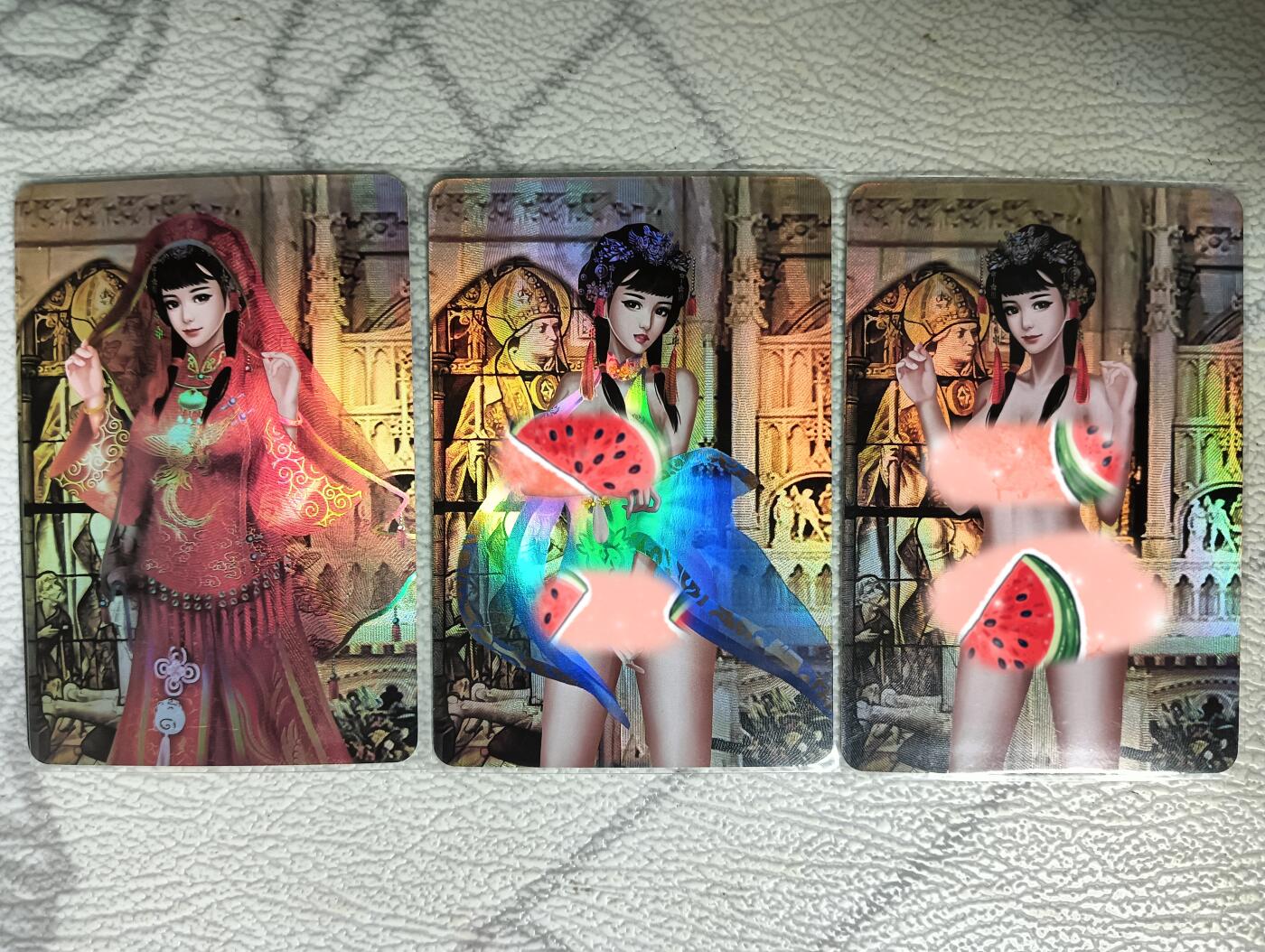 花开卡拍第28期（品控勿拍!!!收拍品，不寄存，运费5元，自制卡难免瑕疵，可能存在轻微撞角爆边等出厂瑕疵，品控介意勿拍！）