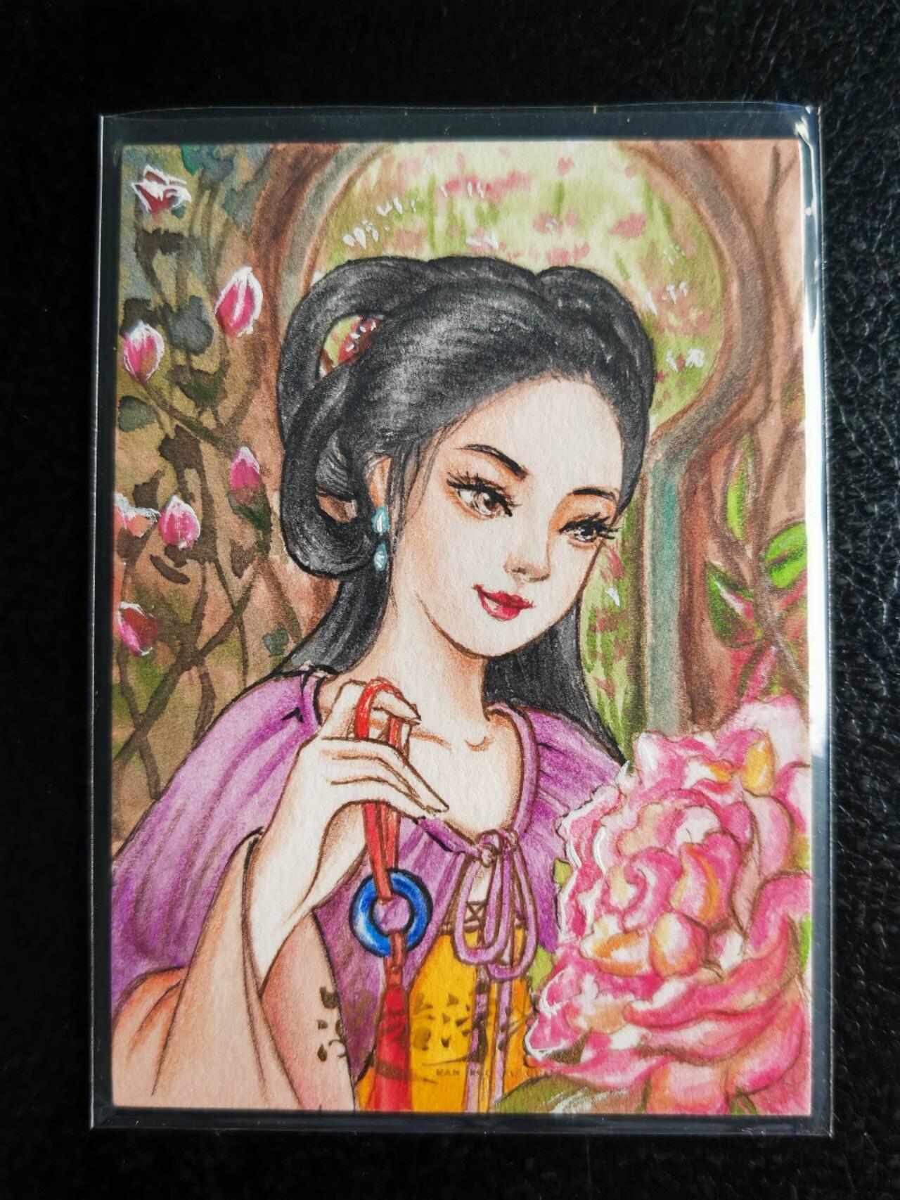 阳大大卡牌超级大甩拍第59期（周五晚上九点截拍，持续收拍品，进群福利早知道） 【手绘卡】知名画师 子欣