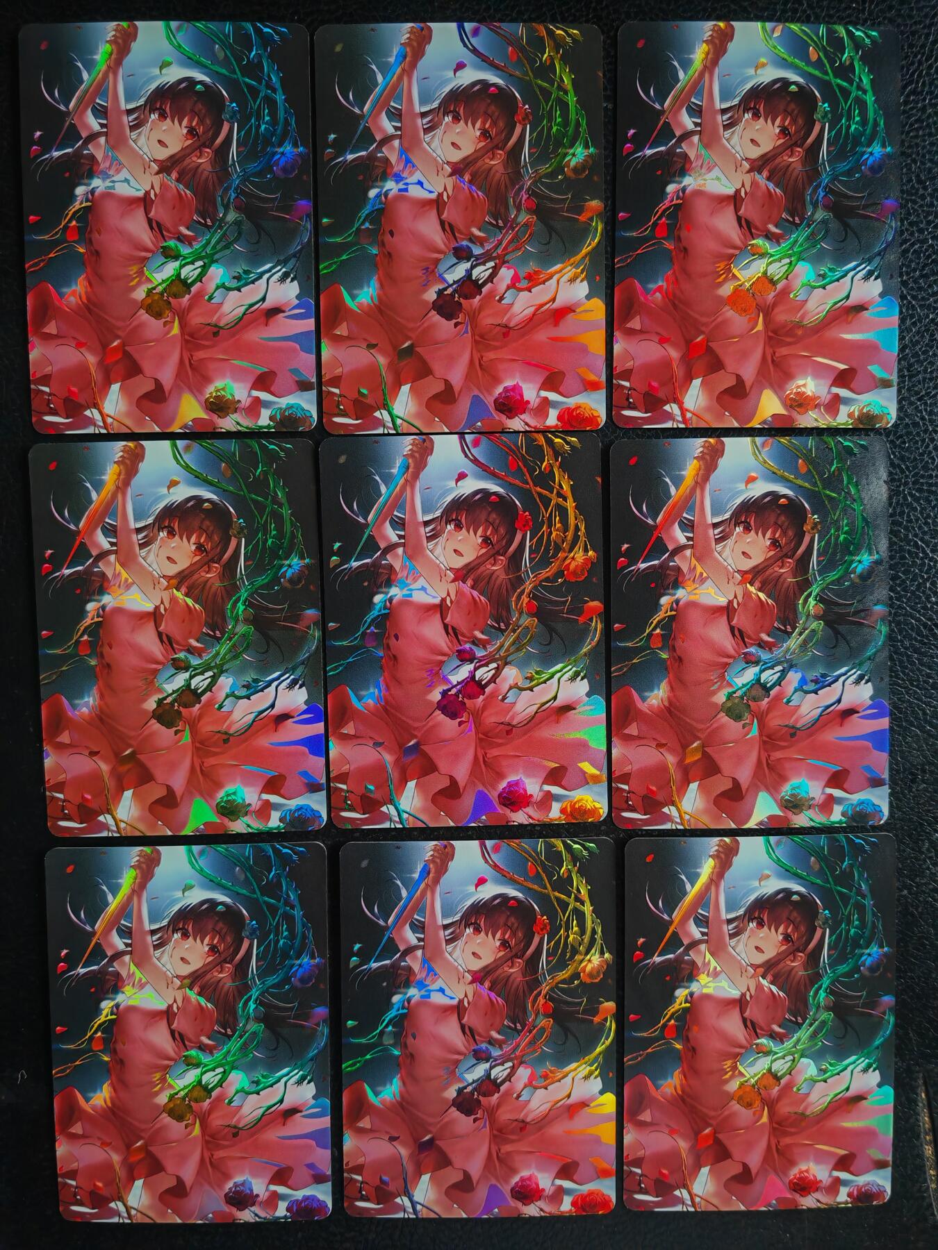 阳大大卡牌超级大甩拍第59期（周五晚上九点截拍，持续收拍品，进群福利早知道） 【妹卡】闪婚嫁衣 彩闪9张