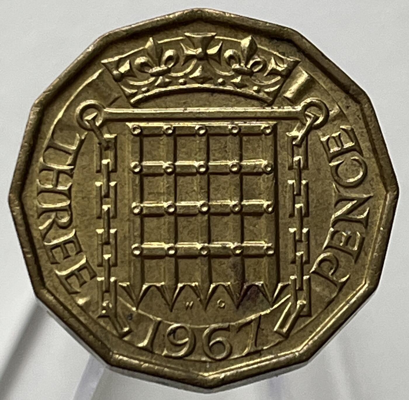 神仙姐姐-中外币专场10 1967年英国3便士