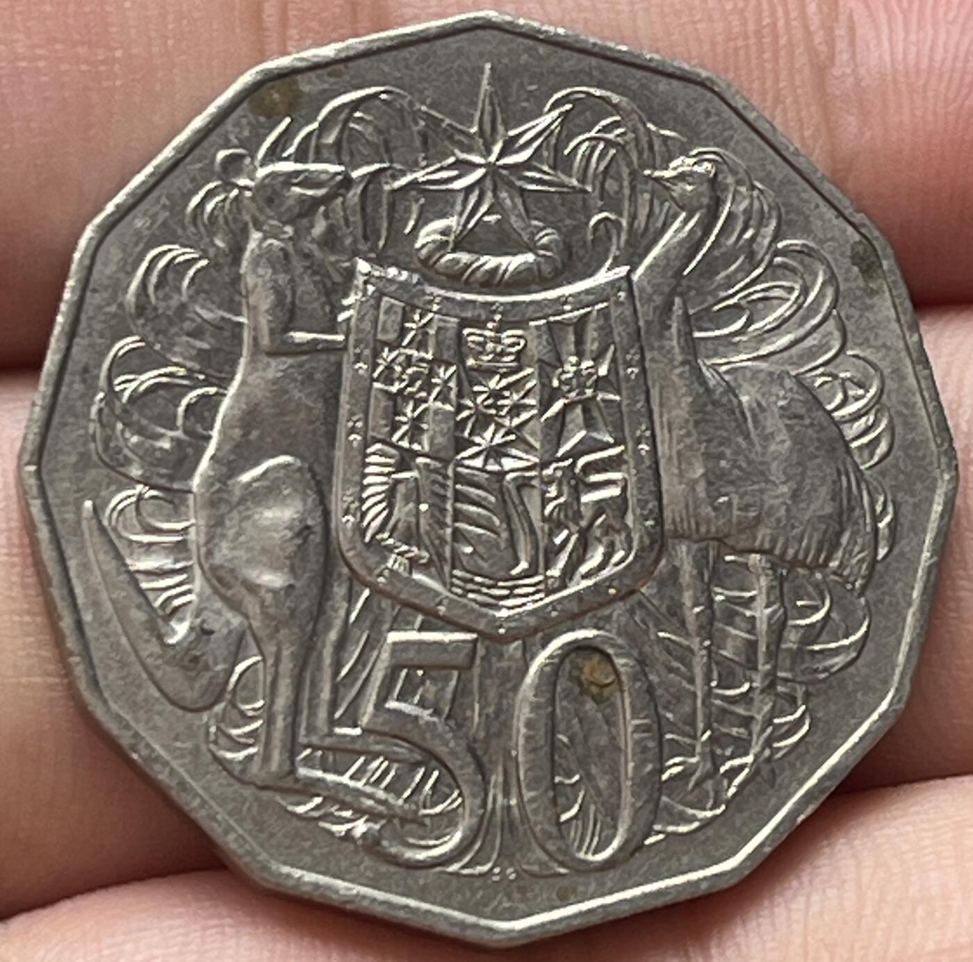 神仙姐姐-中外币专场10 1983年澳大利亚50分
