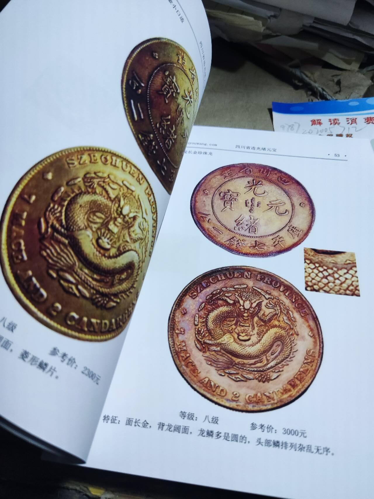 四川龙洋版别图录（彩版）（9品左右）