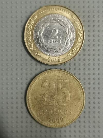 2025年第55场各国散币拍卖（总第55场） - 阿根廷2枚