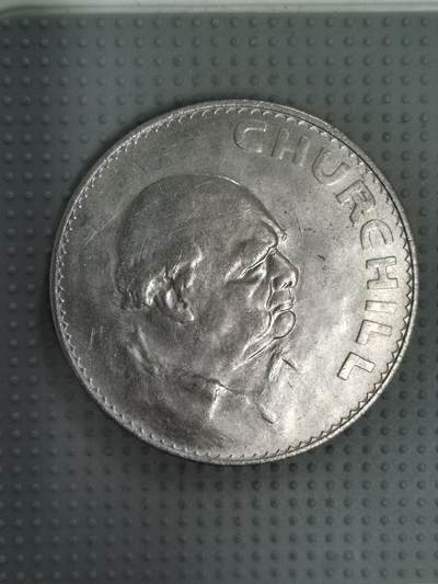 2025年第55场各国散币拍卖（总第55场） - 英国1965年丘吉尔克朗币