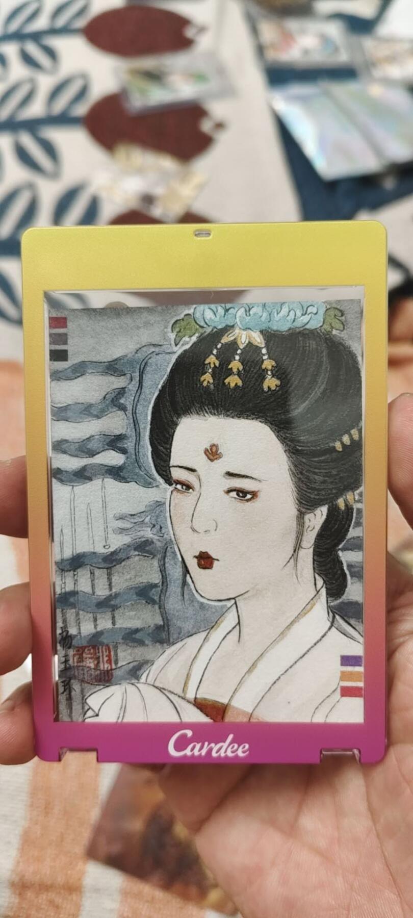 秋原瞳的小店第十六期（火辣辣的夏天，卡游最火哪吒和昆仑万象最火项目激情碰撞） 珍稀——2025麦稀奇非严4大美女限定手绘杨贵妃