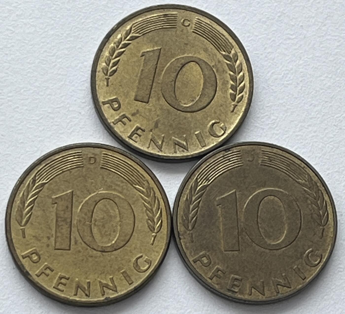 神仙姐姐-中外币专场10 德国10芬尼一组