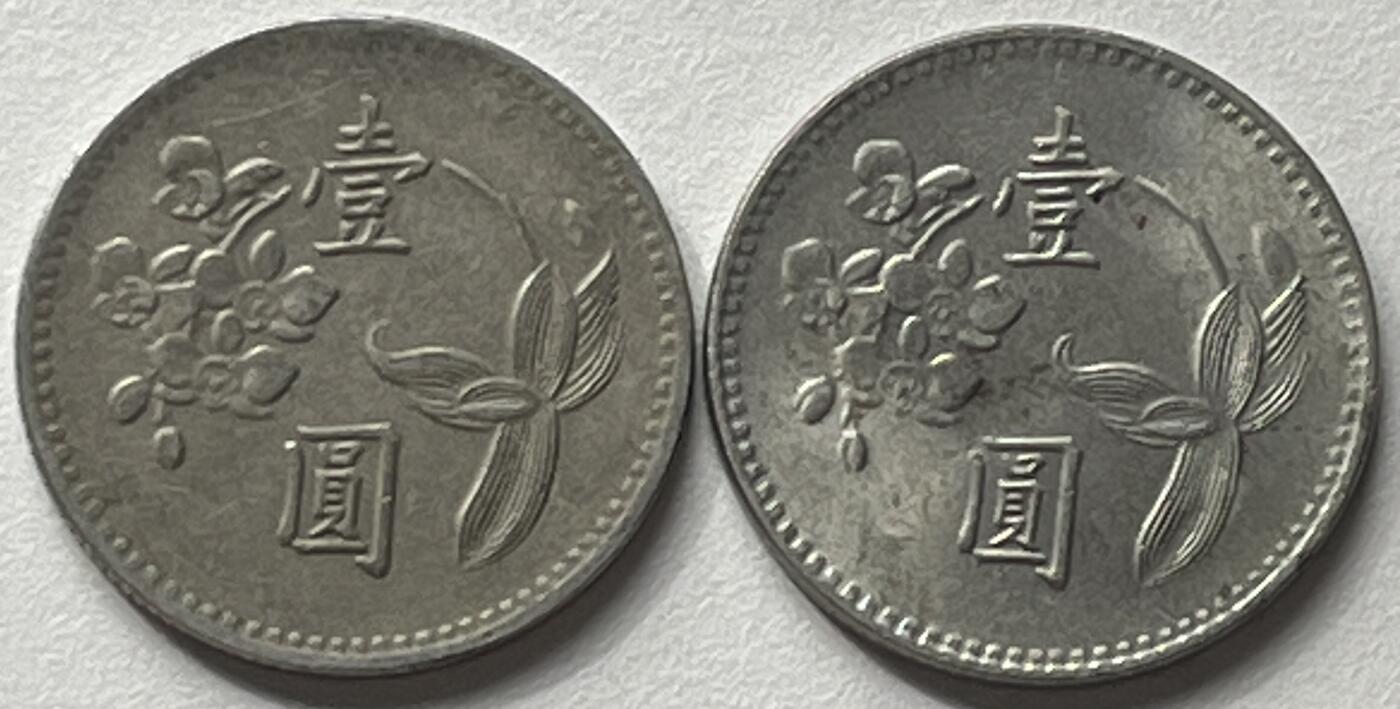 神仙姐姐-中外币专场10 宝岛壹圆一组