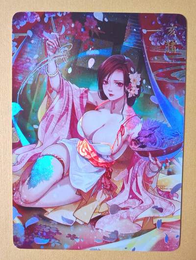 趣卡卡拍No.13期（无佣金免手续费，分享成交有奖） - 【彩闪】燎原文化-玲姐解语花-十二生肖-亥猪彩闪