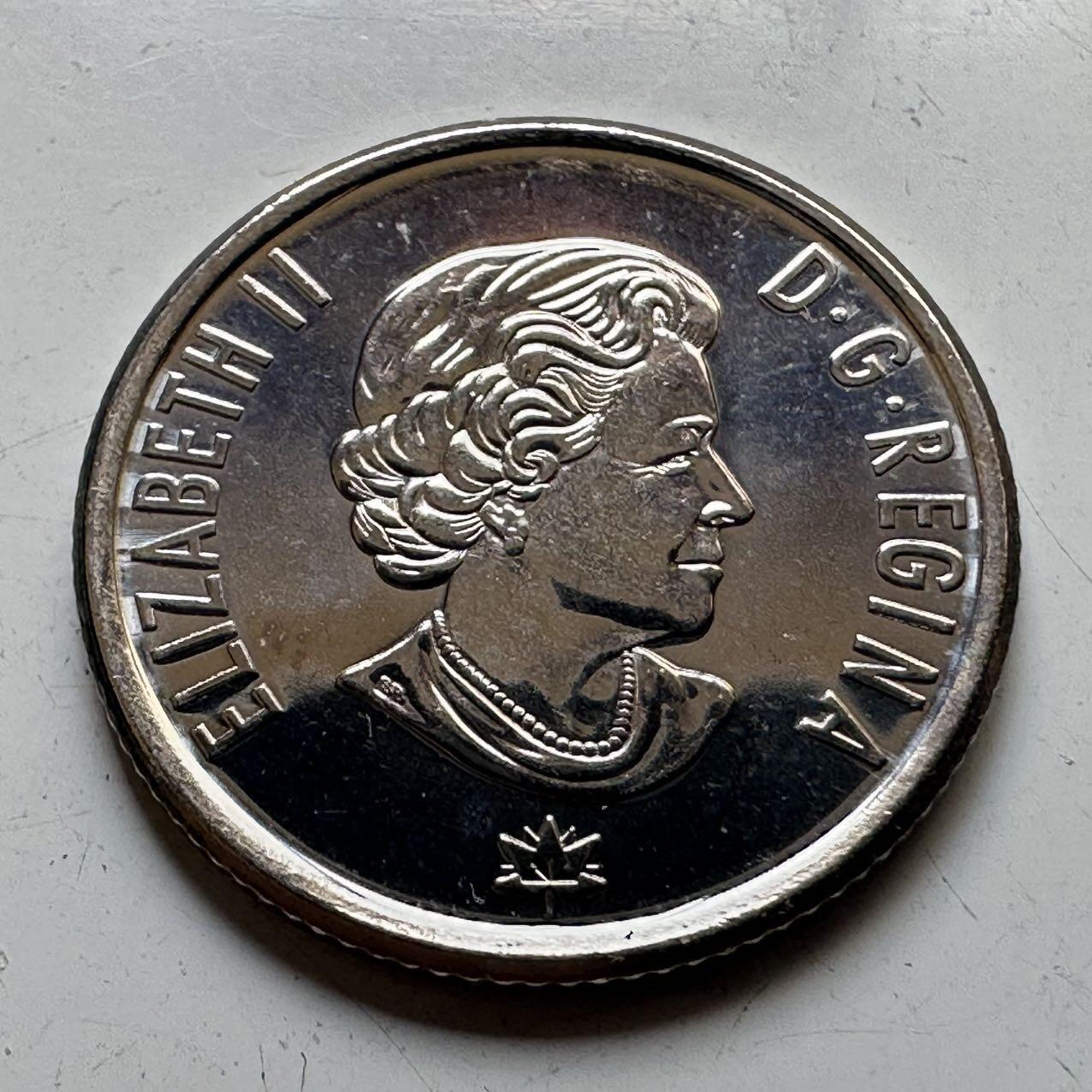 🌹外币初藏🌹🐯2025年第70场  每周二四六晚8️⃣点 接代拍 加拿大2017年十分纪念币