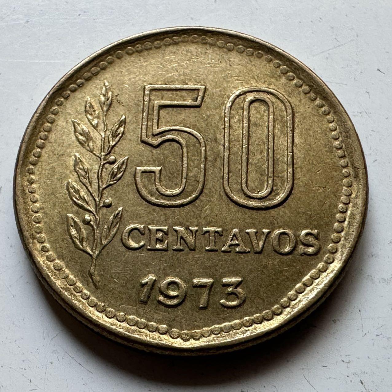 🌹外币初藏🌹🐯2025年第70场  每周二四六晚8️⃣点 接代拍 阿根廷1973年50分