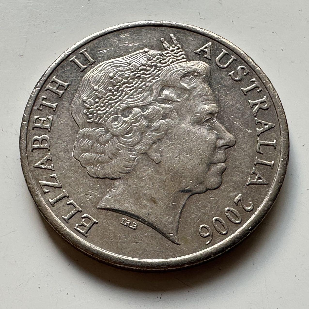 🌹外币初藏🌹🐯2025年第70场  每周二四六晚8️⃣点 接代拍 澳大利亚2006年二十分