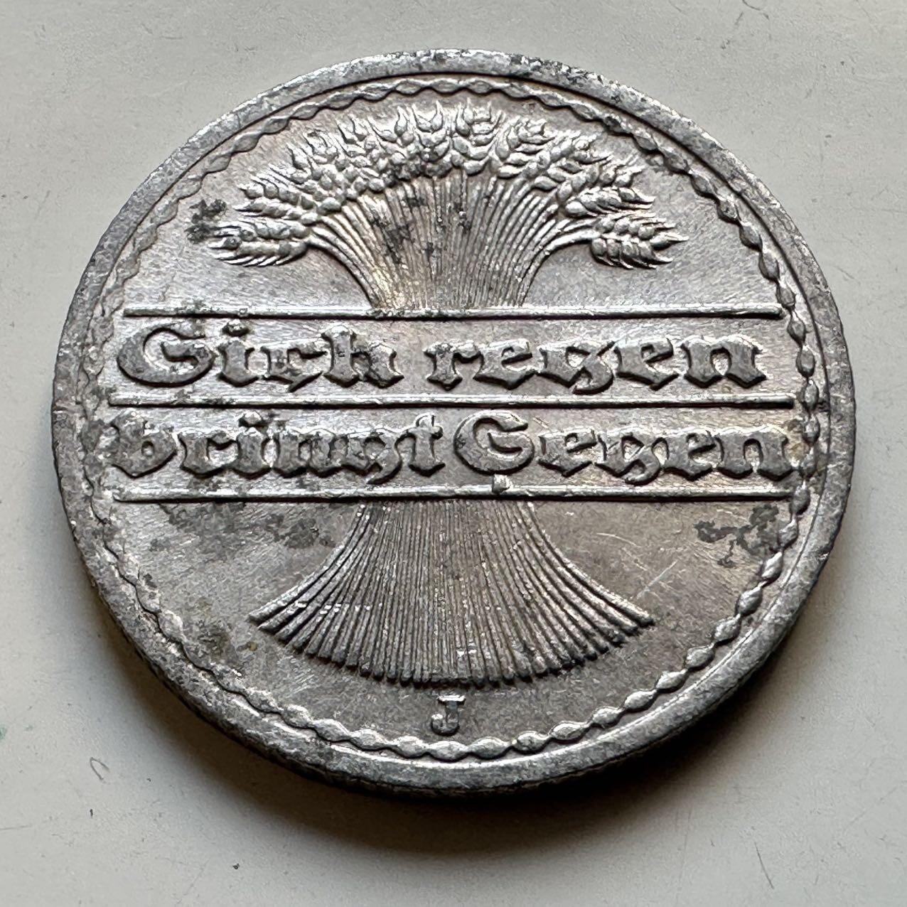 🌹外币初藏🌹🐯2025年第70场  每周二四六晚8️⃣点 接代拍 魏玛1921年5芬尼