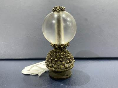 海外回流精品拍卖（五一专场） 欧洲回流清代五品帽顶子，品相好。