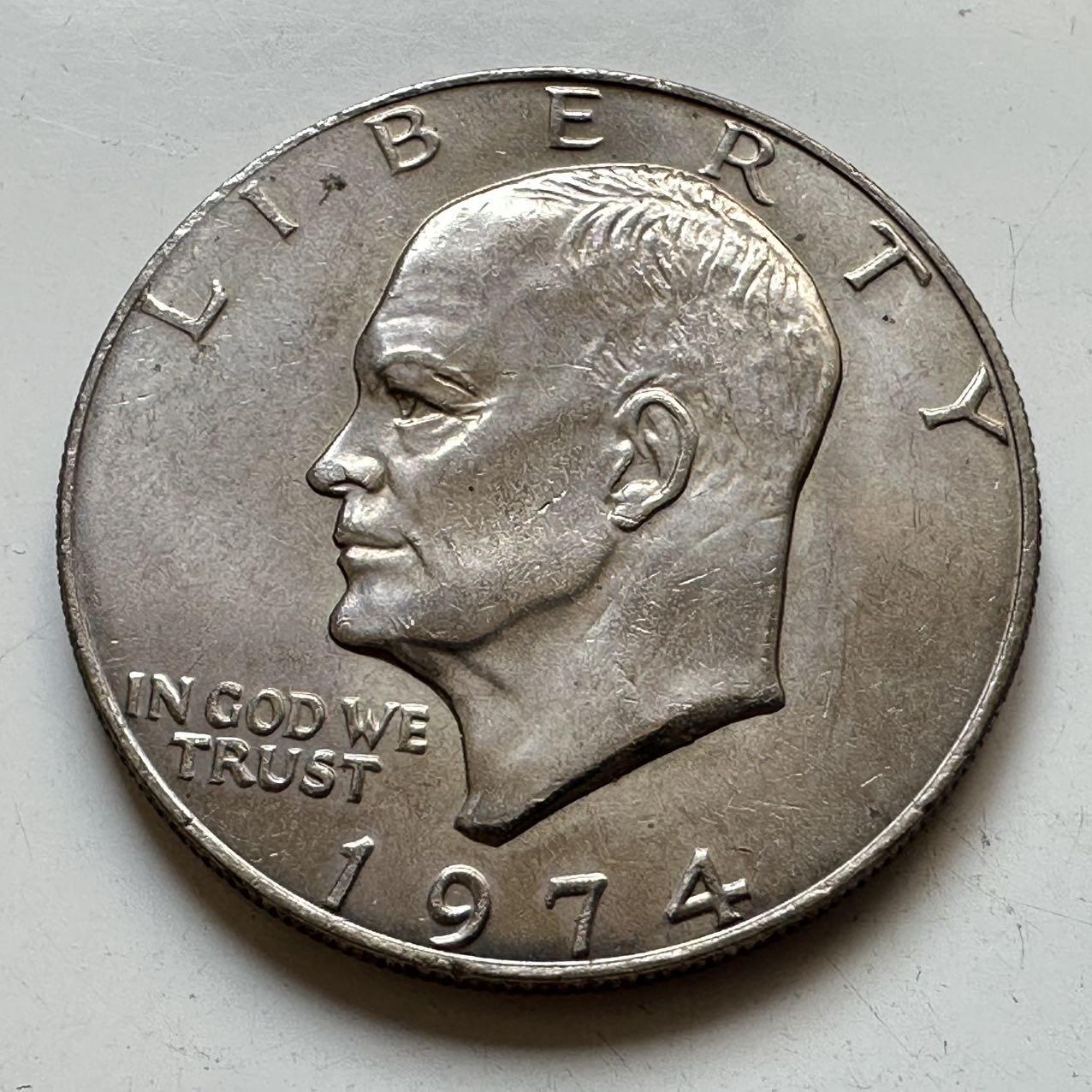 🌹外币初藏🌹🐯2025年第70场  每周二四六晚8️⃣点 接代拍 美国1974年大美元