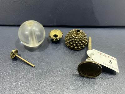 海外回流精品拍卖（五一专场） 欧洲回流清代五品帽顶子，品相好。