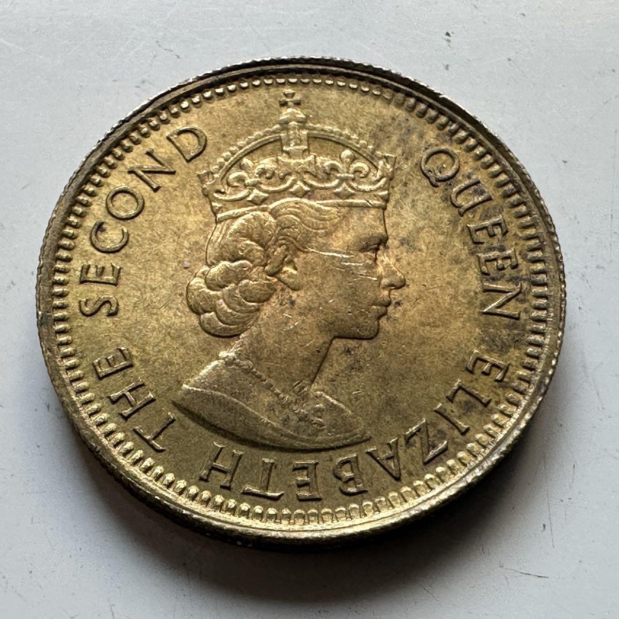 🌹外币初藏🌹🐯2025年第70场  每周二四六晚8️⃣点 接代拍 香港1965年五仙