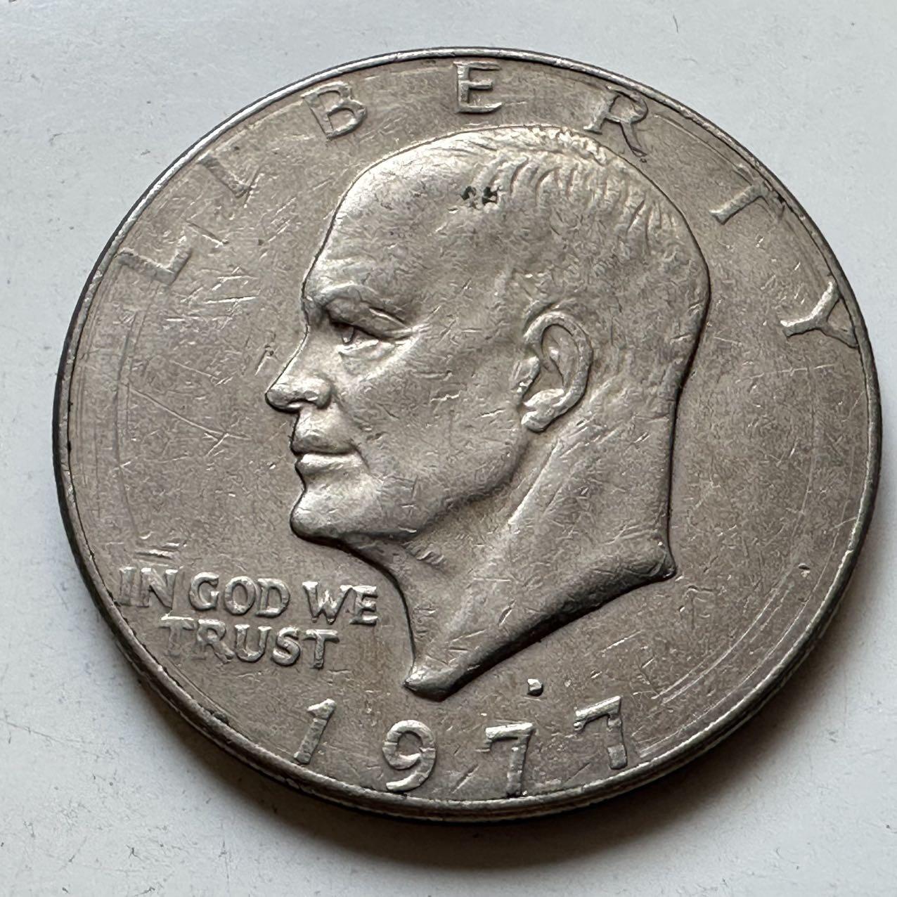 🌹外币初藏🌹🐯2025年第70场  每周二四六晚8️⃣点 接代拍 美国1977年大美元