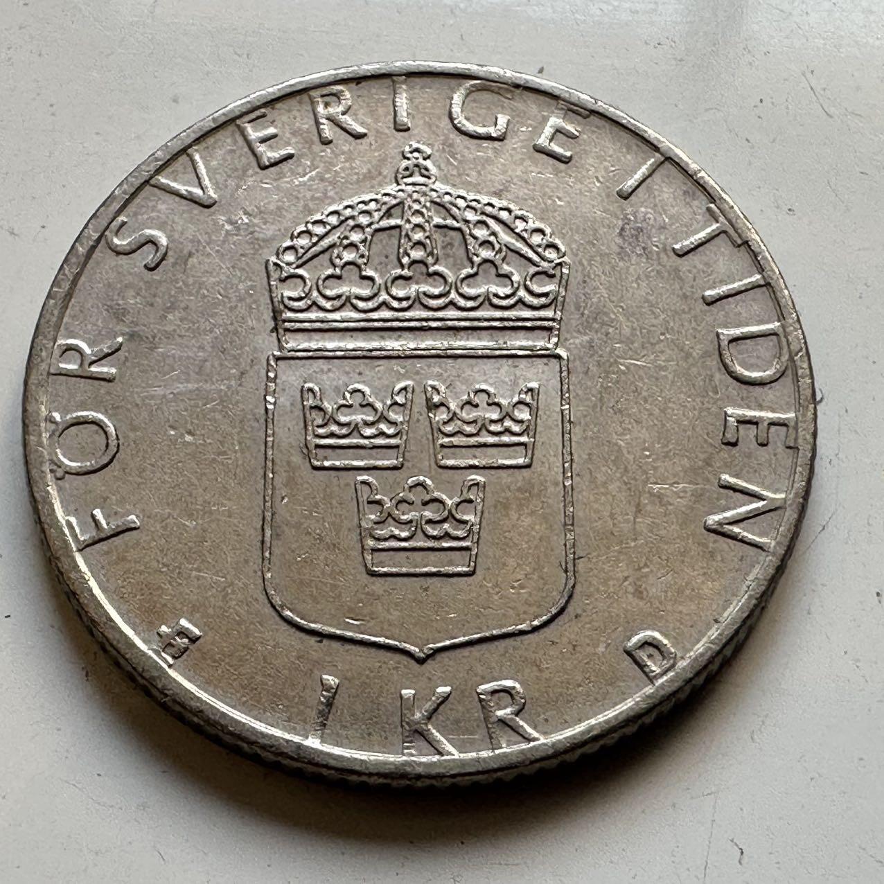 🌹外币初藏🌹🐯2025年第70场  每周二四六晚8️⃣点 接代拍 瑞典1991年一克朗