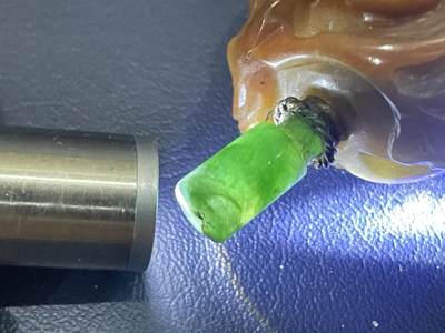 海外回流精品拍卖（五一专场） 法国回流清代巧雕玛瑙鼻烟壶 尺寸：7.5cm。