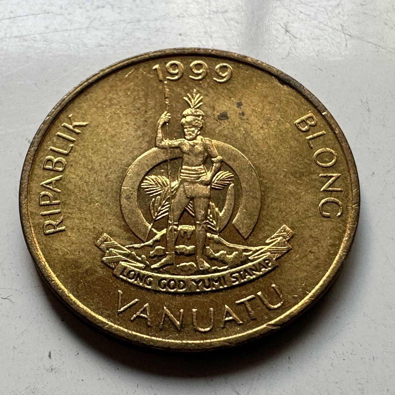 🌹外币初藏🌹🐯2025年第70场  每周二四六晚8️⃣点 接代拍 瓦努阿图1999年一瓦图