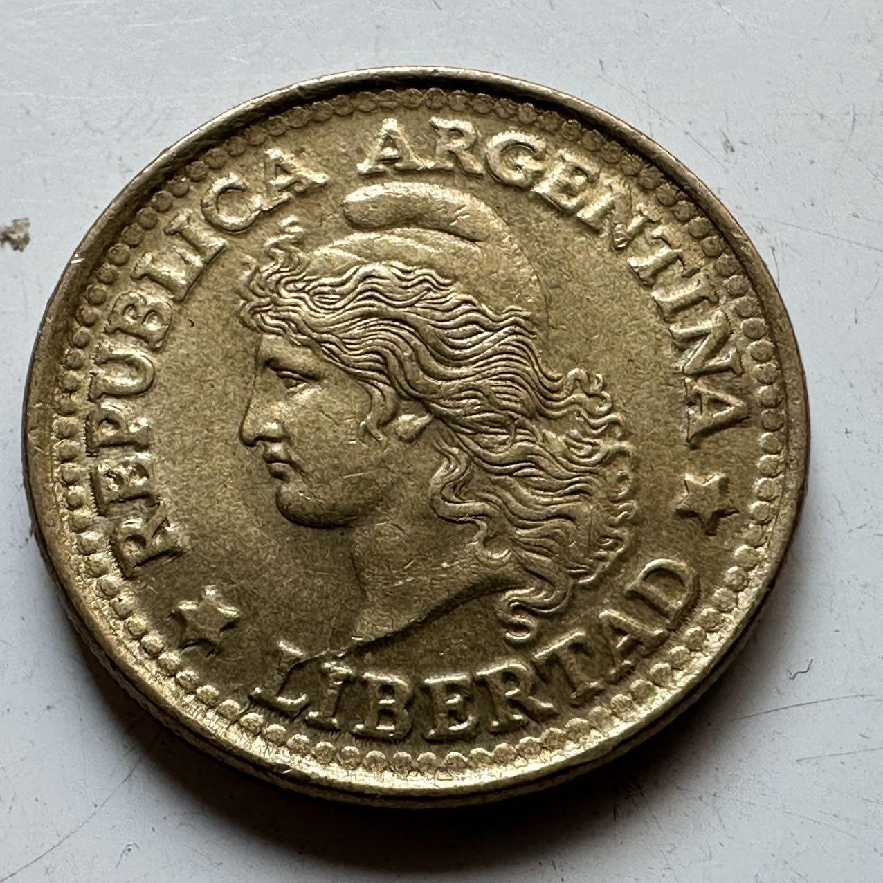 🌹外币初藏🌹🐯2025年第70场  每周二四六晚8️⃣点 接代拍 阿根廷1973年50分