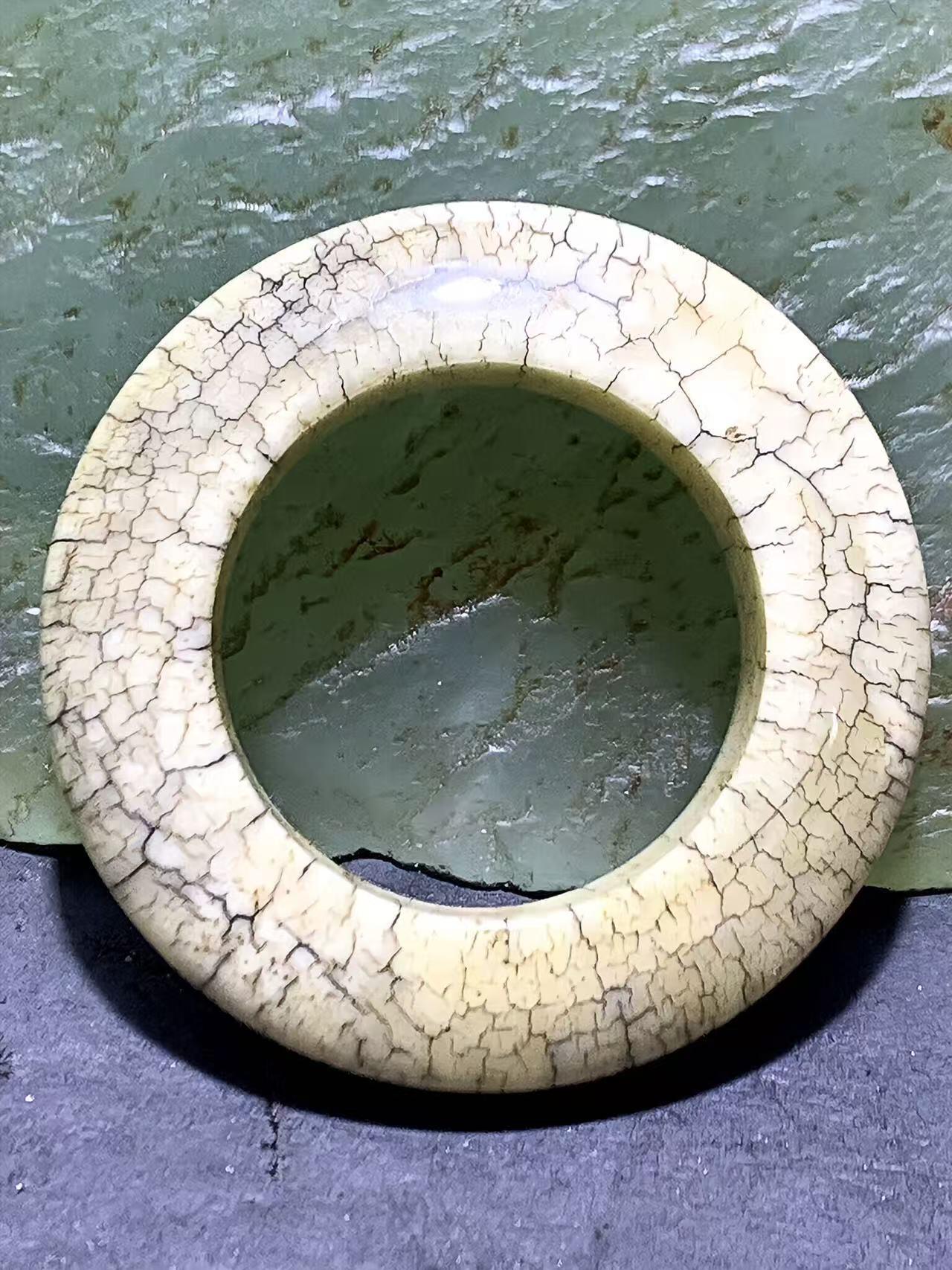 精美骨圈戒指，（跑环，卡环）一个！
