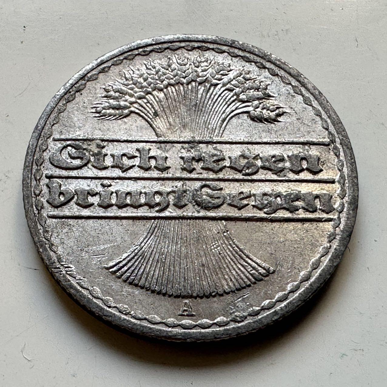 🌹外币初藏🌹🐯2025年第70场  每周二四六晚8️⃣点 接代拍 魏玛1922年50芬尼