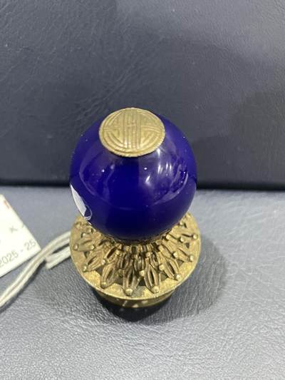 海外回流精品拍卖（五一专场） 欧洲回流清代四品帽顶子，品相好。