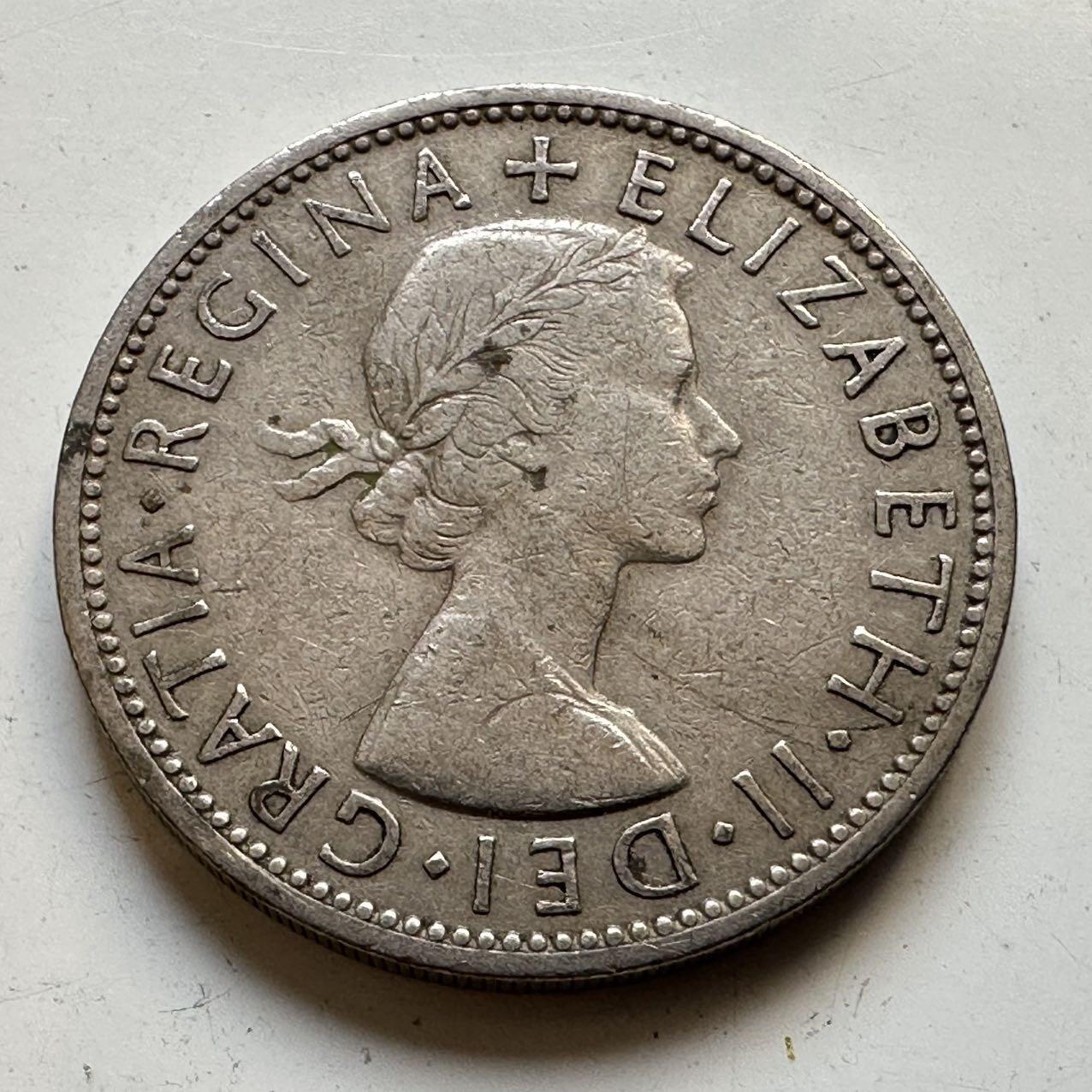 🌹外币初藏🌹🐯2025年第70场  每周二四六晚8️⃣点 接代拍 英国1954年两先令