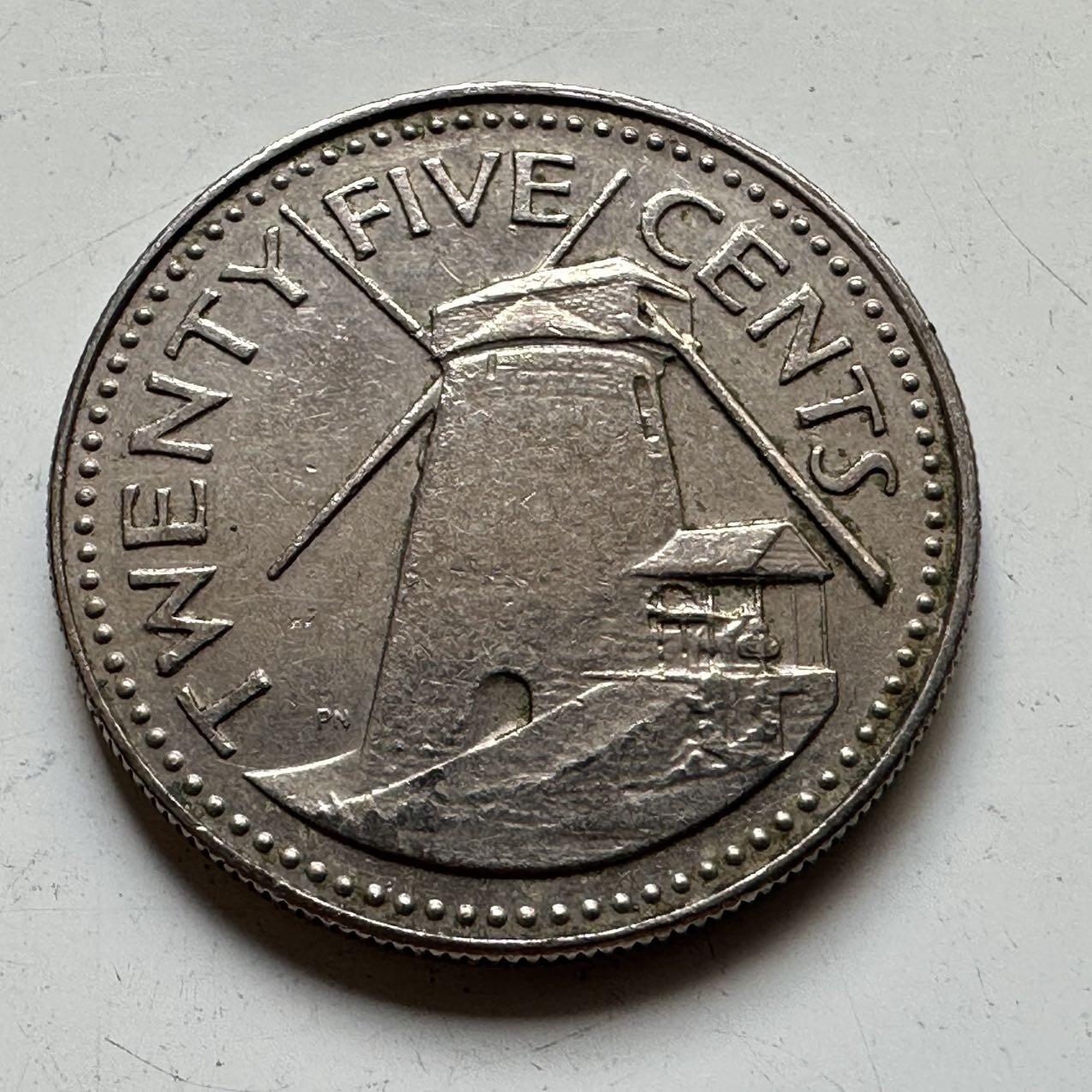 🌹外币初藏🌹🐯2025年第70场  每周二四六晚8️⃣点 接代拍 巴巴多斯1978年25分