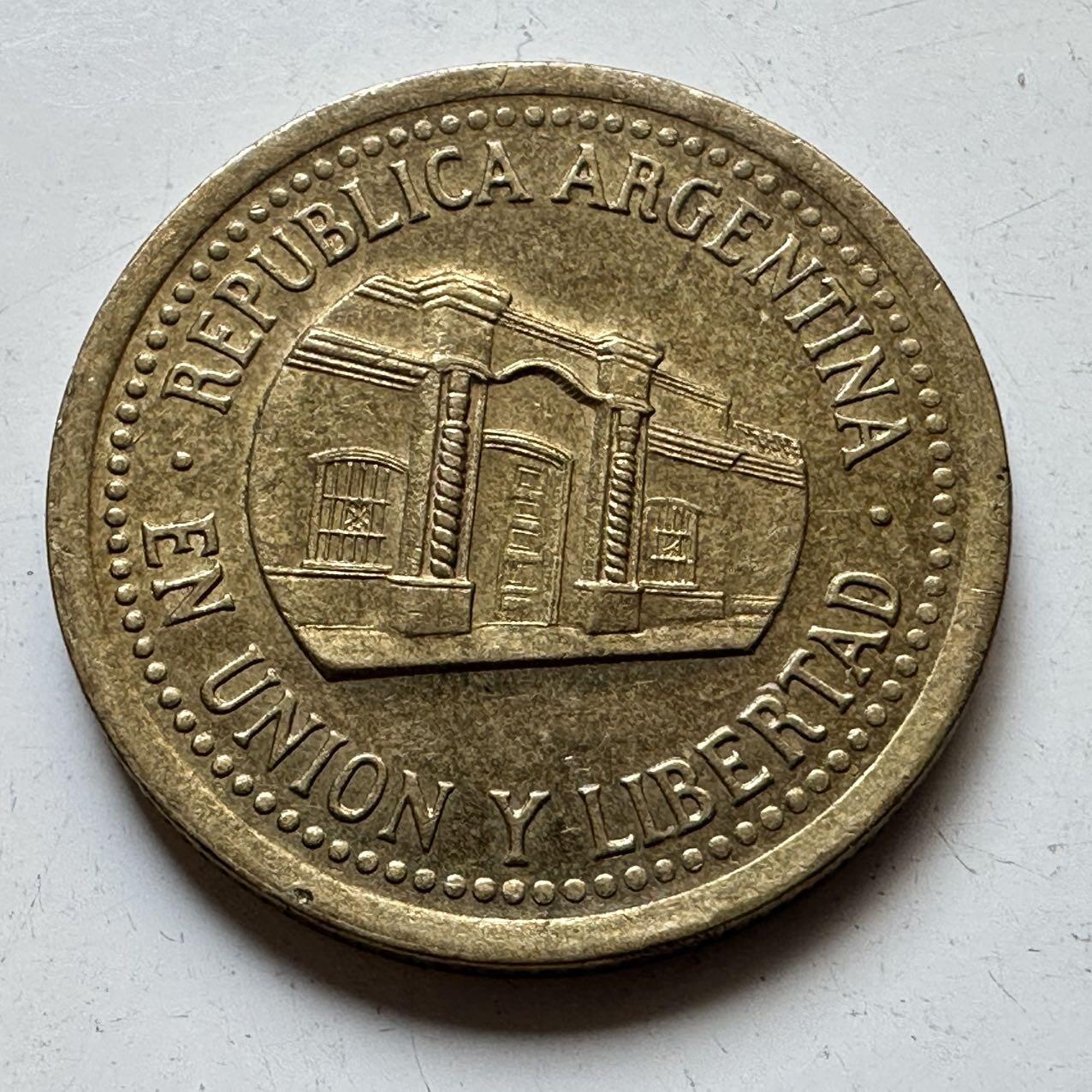 🌹外币初藏🌹🐯2025年第70场  每周二四六晚8️⃣点 接代拍 阿根廷2010年50分