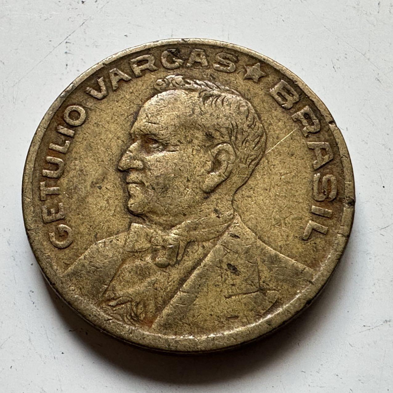 🌹外币初藏🌹🐯2025年第70场  每周二四六晚8️⃣点 接代拍 巴西1946年50分