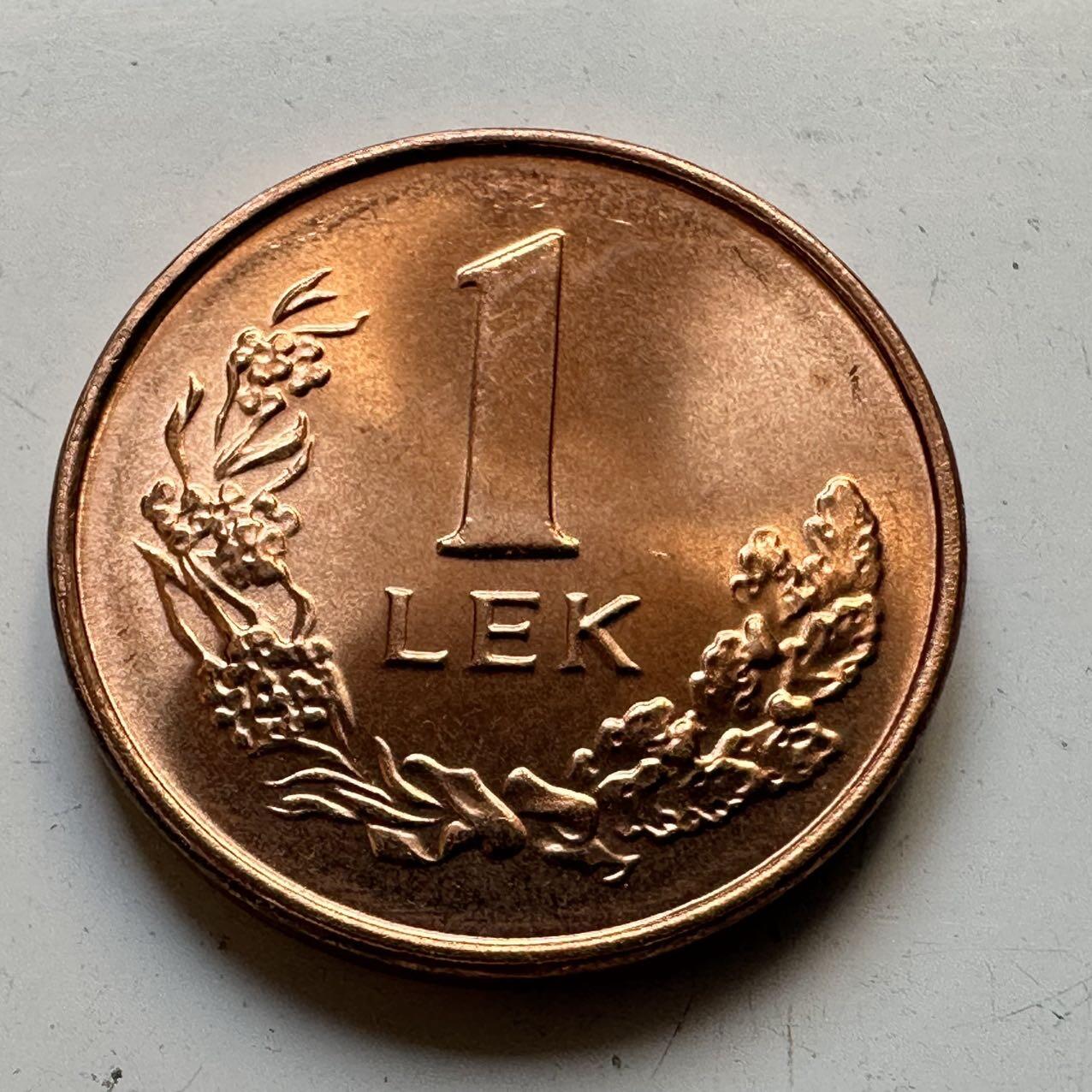 🌹外币初藏🌹🐯2025年第70场  每周二四六晚8️⃣点 接代拍 阿尔巴尼亚1996年一列克