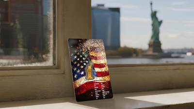 CSIS-GREAT评级精品钱币拍卖第三百零六期 纽埃2025年美国纽约自由女神像千分之一盎司异形长方形纪念金币