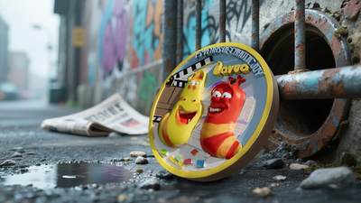 CSIS-GREAT评级精品钱币拍卖第三百零六期 爆笑虫子 首播15周年 双面加厚超高浮雕光感变色彩色纪念铜章 发行量199 带盒证