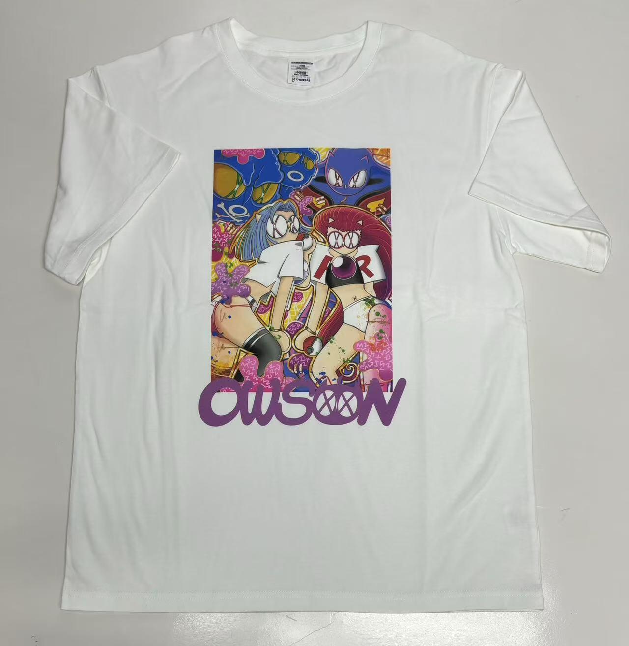 零元拍：艺术家 WAIWAI  OWSON 品牌 潮流T恤M码，颜色以实物为准