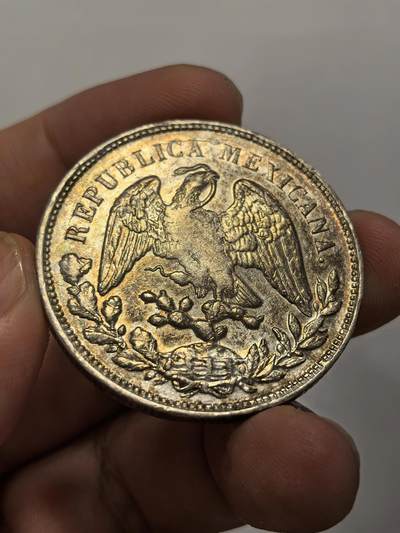 博洋堂世界钱币拍卖第129期（全场包邮） 墨西哥直边鹰洋1899GO RS 带光无戳