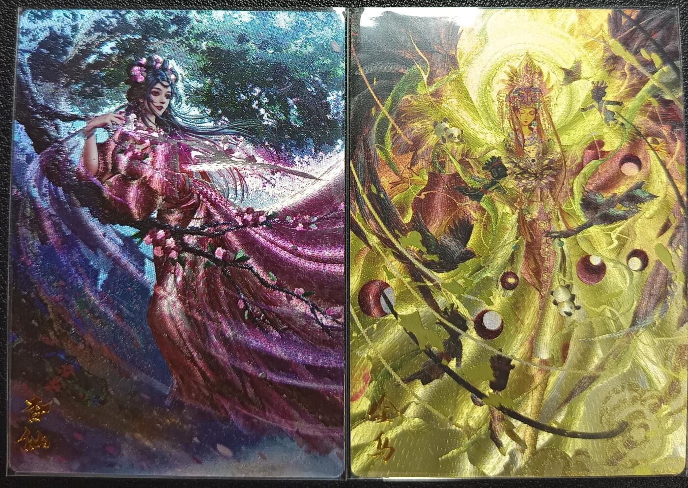 天玑星卡拍第一百零一期《7.3 周四截拍》持续收拍收评中 满赠卡需备注 卡德曼 西游记 杏仙+乌金 两张粗闪