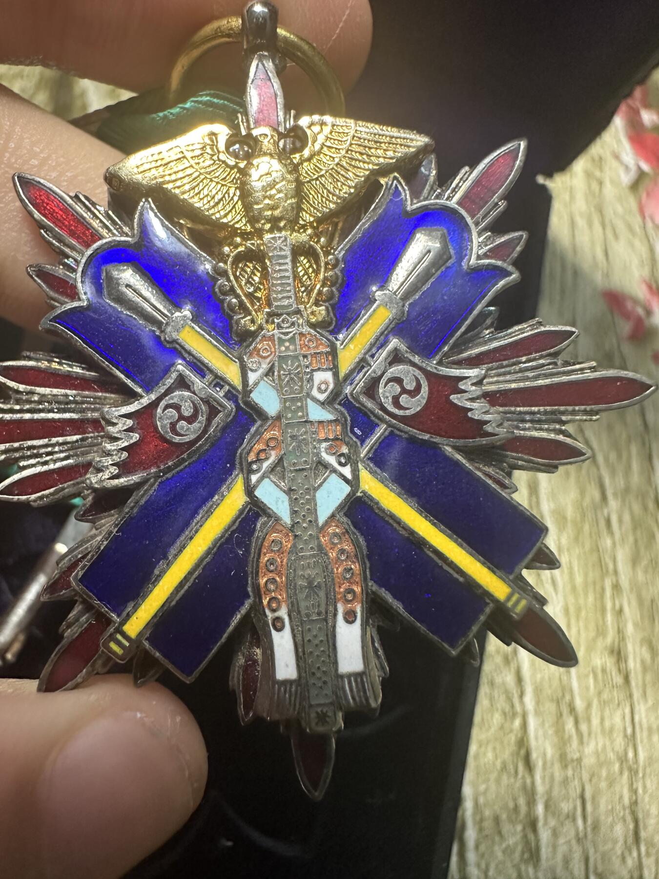 章，世界钱币 日本功五级金鵄章 ，带盒，不是原版，懂的买