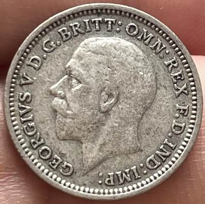 神仙姐姐-中外币专场11 - 1935年英国3便士 银币