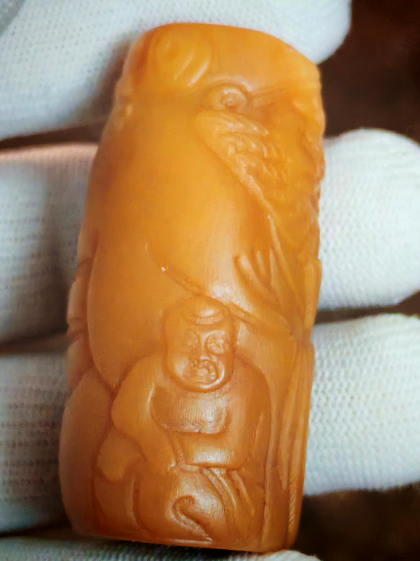 ❤️精工驼骨满工钟馗手把件(33012)尺寸55*27mm