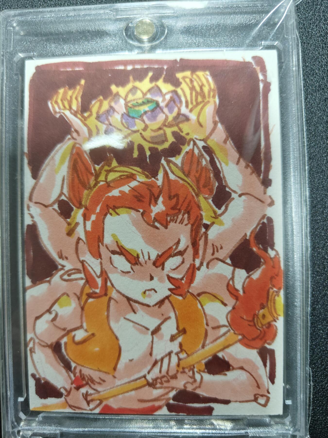 天玑星卡拍第一百零一期《7.3 周四截拍》持续收拍收评中 满赠卡需备注 【手绘卡】卡萃文创 九龙奇谭 李尊奇 手绘 红莲三太子 哪吒