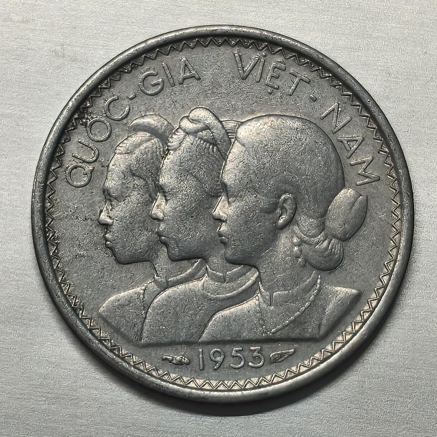 Krab外币市集Vol.17 越南1953年20苏